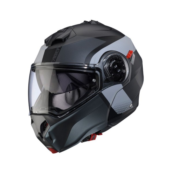 Caberg Caberg Duke Evo Indy Matt Black/Gun/Grey Helmet